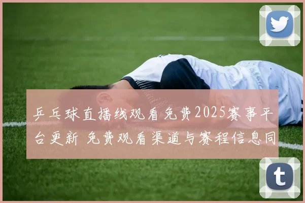 乒乓球直播线观看免费2025赛事平台更新 免费观看渠道与赛程信息同步发布